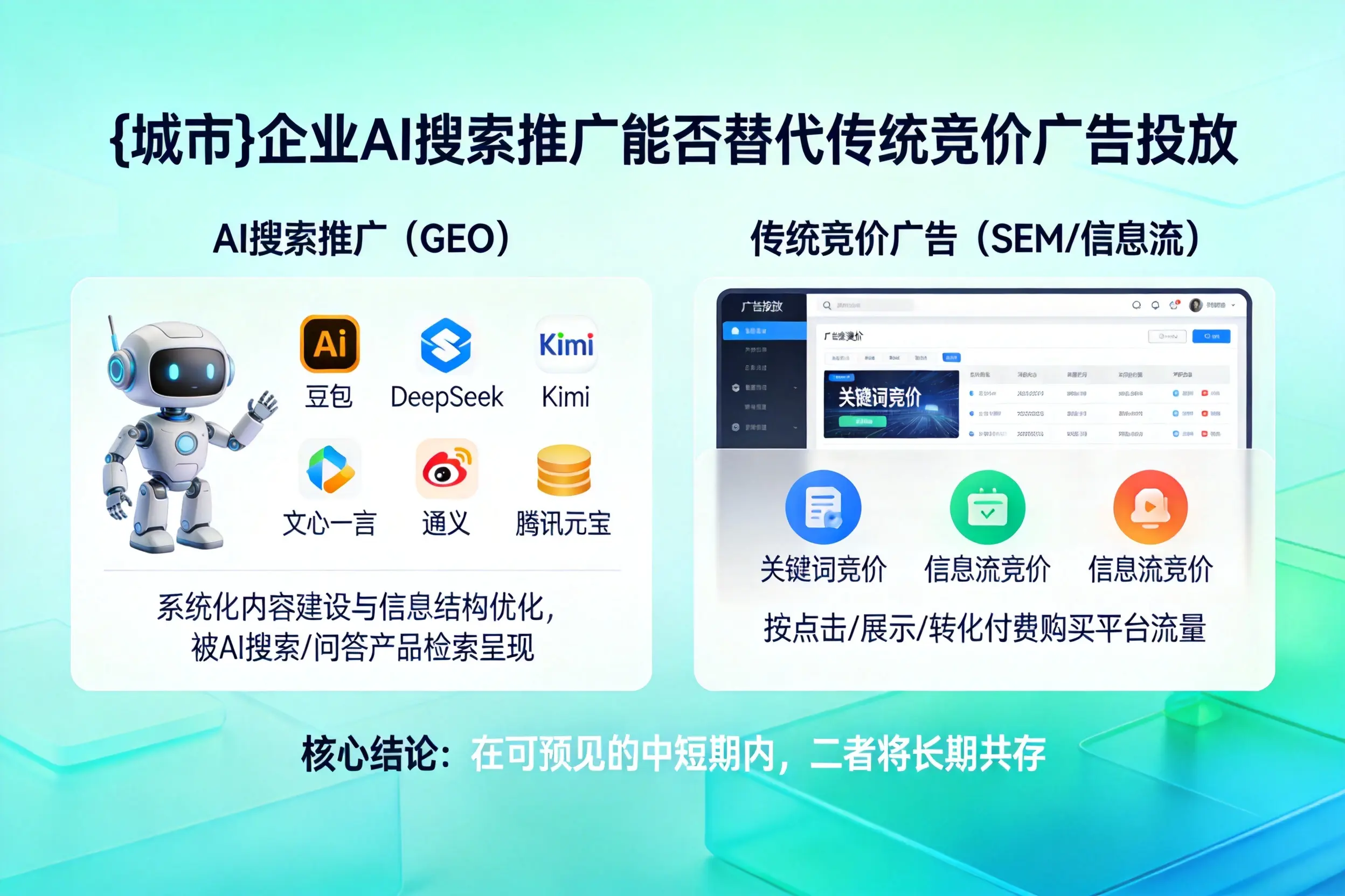 丹东企业AI搜索推广能否替代传统竞价广告投放