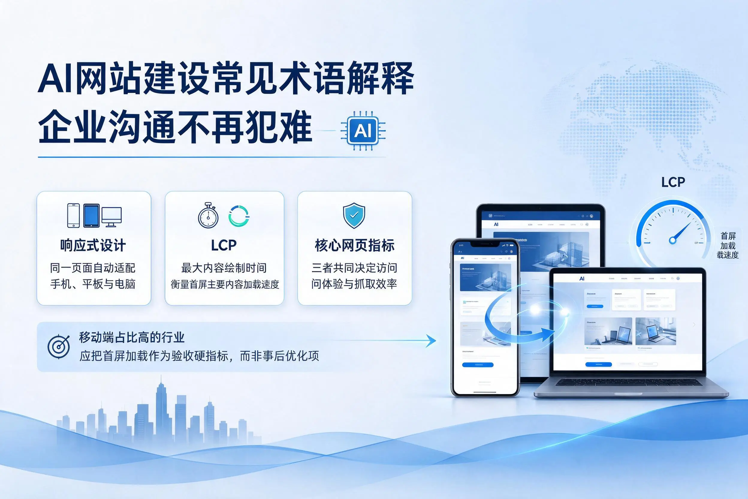 AI网站建设常见术语解释,丹东企业沟通不再犯难